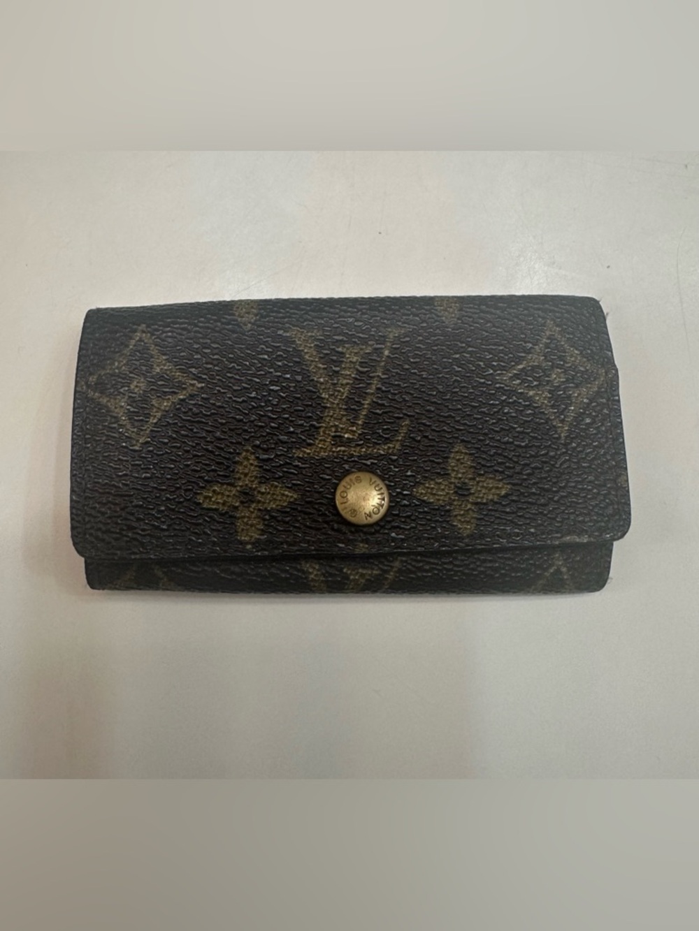Louis Vuitton Monogram Canvas Card/ Key Holder